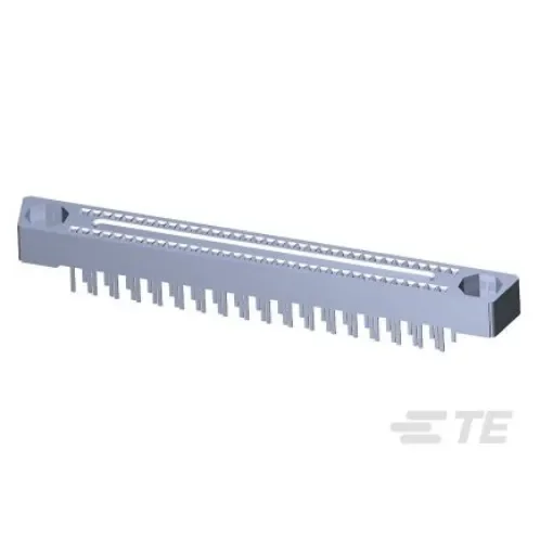 TE Connectivity 53074 Series Vertical Board Mount PCB Socket, 100-Contact, 2-Row, 1.27mm Pitch, Through Hole Termination - 530745-9 product image