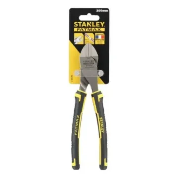 Stanley 0-89-859 4-Piece Pliers, 200 mm Overall, Flat Tip, 8in Jaw product image