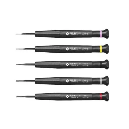 Bernstein Slotted Screwdriver Sets, 5-Piece - 4-380-F product image