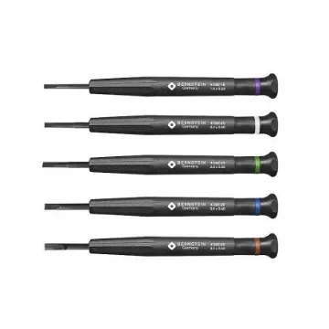 Bernstein Slotted Screwdriver Sets, 5-Piece - 4-380-G product image