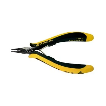 Bernstein 3-683-15 Nose pliers, 130 mm Overall, Pointed, Straight Tip, 23mm Jaw, ESD product image