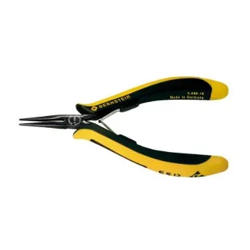 Bernstein 3-686-15 Nose pliers, 140 mm Overall, Pointed, Straight Tip, 32mm Jaw, ESD product image
