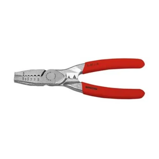 Bernstein 3-871-6 Pliers, 145 mm Overall, Flat Tip product image