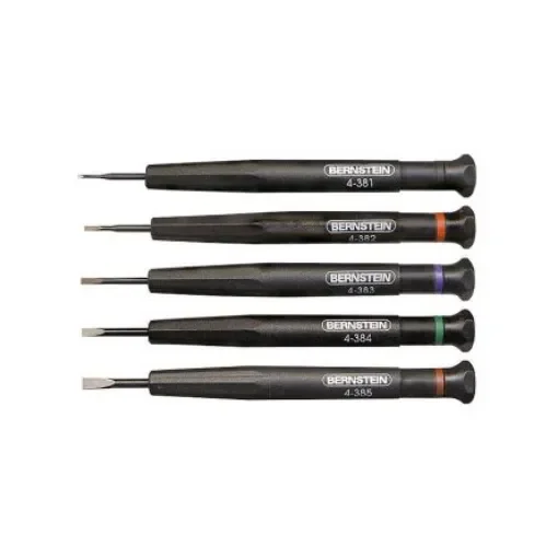Bernstein Slotted Screwdriver Sets, 5-Piece - 4-380 product image