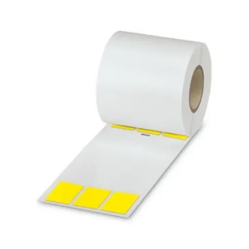 Phoenix Contact 830 Yellow Label Roll, 25.4mm Width, 152.4mm Height, 500Per Roll Qty - 0830823 product image