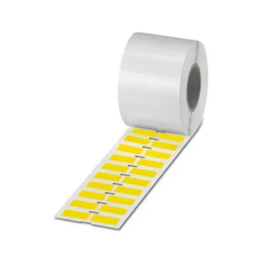 Phoenix Contact EMLC Yellow Label, 25.4mm Width, 12.7mm Height, 2500Per Roll Qty - 0800238 product image