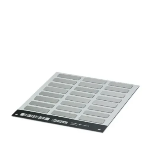 Phoenix Contact Silver Adhesive Heavy duty Label Sheet, Pack of 1Sheets - 1092024 product image