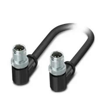 Phoenix ContactNBC, 5m Cat5, Black M12 to Male M12 Male, Shielded Shielded, Terminated Polyurethane Sheath - 1149298 product image