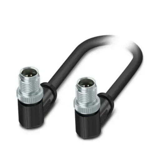 Phoenix ContactNBC, 5m Cat5, Black M12 to Male M12 Male, Shielded Shielded, Terminated Polyurethane Sheath - 1149298 product image