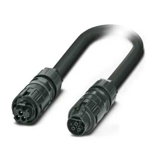 Phoenix Contact Straight Female 3 way Straight Male 3 way Cable, 5m - 1150693 product image