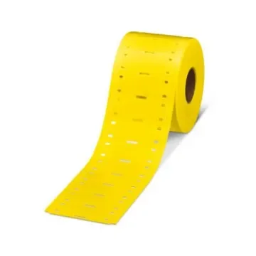 Phoenix Contact WMTB HF Cable Tie Cable Marker, Yellow, Pre-printed "Unlabeled", for Conductors And Cables, 0830412 product image