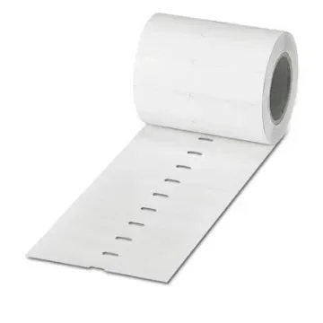 Phoenix Contact 801 White Label Roll, 25.4mm Width, 12.7mm Height, 2500Per Roll Qty - 0801841 product image
