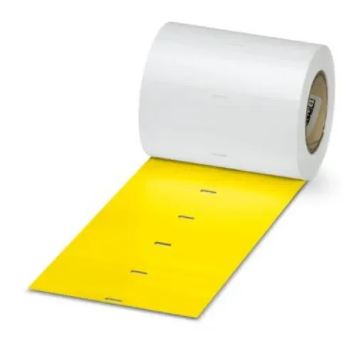 Phoenix Contact EMT Yellow Label Roll, 50mm Width, 26mm Height, 500Per Roll Qty - 0800054 product image