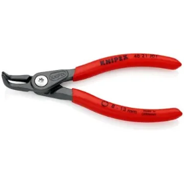 Knipex Circlip Pliers, 130 mm Overall, Angled Tip - 48 21 J01 product image
