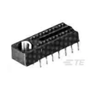 TE Connectivity AMPMODU Series Vertical Board Mount PCB Socket, 128-Contact, 2-Row, 0.6mm Pitch, Surface Mount - 1-530745-1 product image