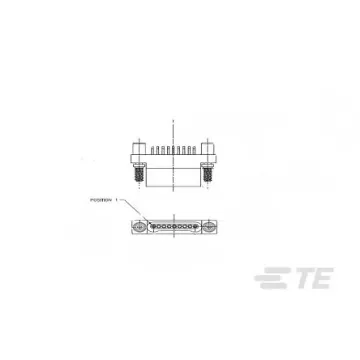 TE Connectivity Nanonics Series Horizontal Board Mount PCB Header, 9 Contact(s), 0.64mm Pitch, 1 Row(s), Unshrouded - 1589460-7 product image