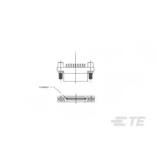 TE Connectivity Nanonics Series Horizontal Board Mount PCB Header, 9 Contact(s), 0.64mm Pitch, 1 Row(s), Unshrouded - 1589460-7 product image