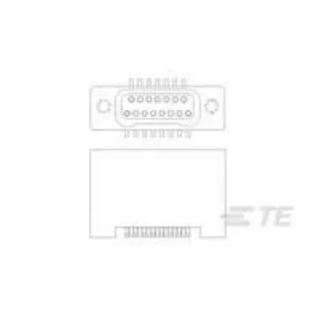 TE Connectivity DUALOBE Series Vertical Board Mount PCB Header, 25 Contact(s), 0.64mm Pitch, 2 Row(s), Unshrouded - 1589486-9 product image