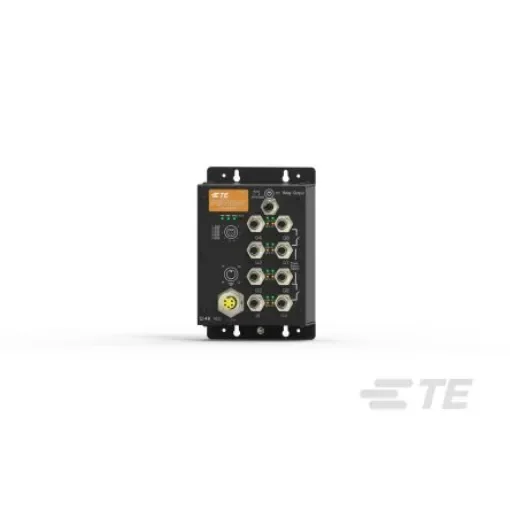 TE Connectivity 23204 Series Female Ethernet Connector, Chassis Mount Vertical 8 Port 8 -Way - 1-2320402-1 product image