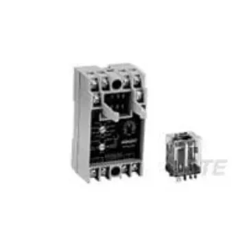 TE Connectivity SSFR90A Series Electromechanical Interface Relay, DIN Rail Mount, 120V Coil, DPDT, 2-Pole, 10A Load - 1423167-2 product image