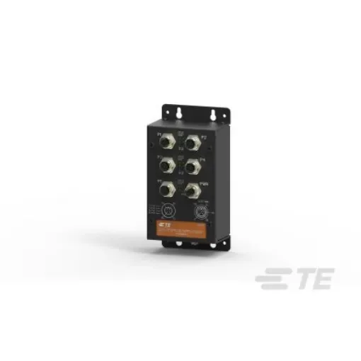 TE Connectivity 23204 Series Female Ethernet Connector, Chassis Mount Vertical 5 Port 5 -Way - 1-2320401-1 product image