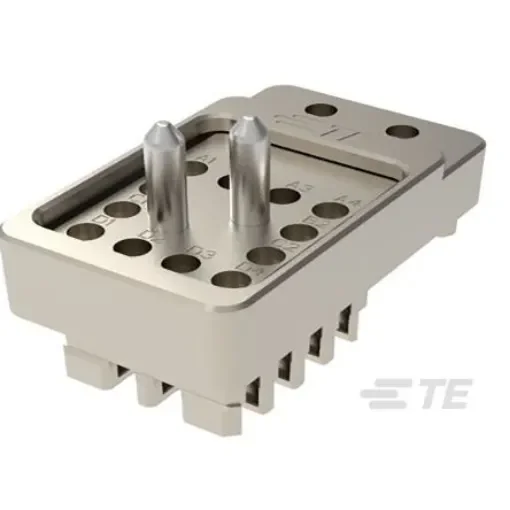 TE Connectivity 2313 Series Panel Mount Circular Coaxial Connector, 50O, Cable Termination, Vertical Body - 2313376-2 product image