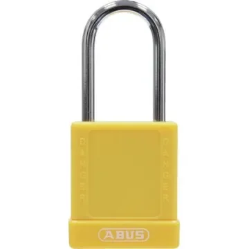 ABUS Key Lock Aluminium Safety Padlock, Keyed Alike, 6.35mm Shackle, 40.08mm Body - 77567 product image
