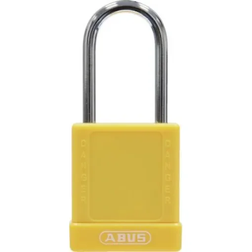 ABUS Key Lock Aluminium Safety Padlock, Keyed Alike, 6.35mm Shackle, 40.08mm Body - 77567 product image