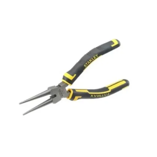 Stanley 0-84-496 4-Piece Pliers, 170 mm Overall, Flat Tip, 6in Jaw product image