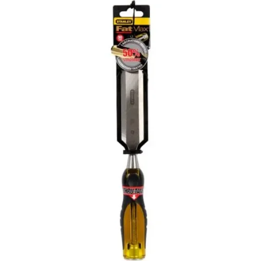 Stanley Chromium steel Wood Chisel, 380mm Length, 30 mm Blade Width - 0-16-262 product image