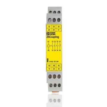 ZANDER AACHEN ZSCoupling ZC Safety Relay 24V, Single Channel 4 Safety Contacts - 456030 product image