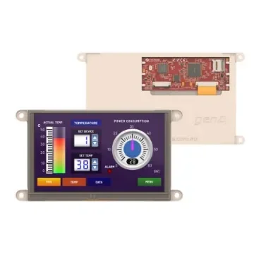 4D Systems gen4-uLCD-70D-CLB TFT LCD Colour Display, 7in, 800 x 480pixels product image