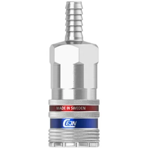 CEJN Aluminium, Steel Male Pneumatic Quick Connect Coupling, 1/2in Hose Barb - 104102005 product image
