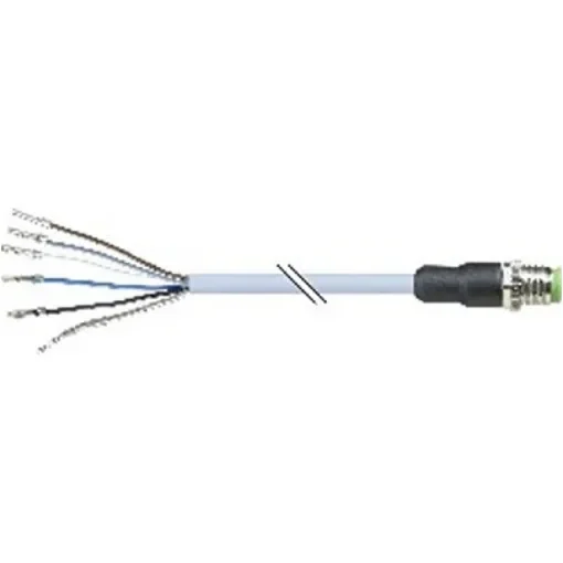 B&R Straight Male 5 way M12 to Unterminated Actuator/Sensor Cable, 20m - X67CA0A41.0200 product image
