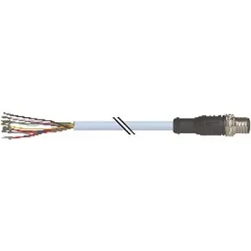B&R Straight Male 12 way M12 to Unterminated Actuator/Sensor Cable, 10m - X67CA0I41.0100 product image