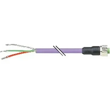 B&R Straight Female 5 way 5 Pin Socket to Unterminated Actuator/Sensor Cable, 15m - X67CA0B22.0150 product image
