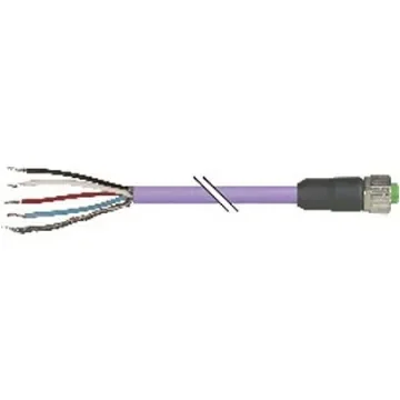 B&R Straight Female 5 way 5 Pin Header to Unterminated Actuator/Sensor Cable, 50m - X67CA0C22.0500 product image