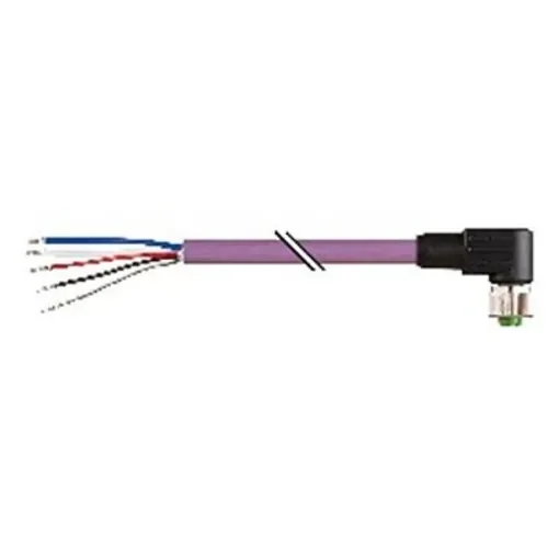 B&R Right Angle Female 5 way 5 Pin Header to Unterminated Actuator/Sensor Cable, 40m - X67CA0C32.0500 product image