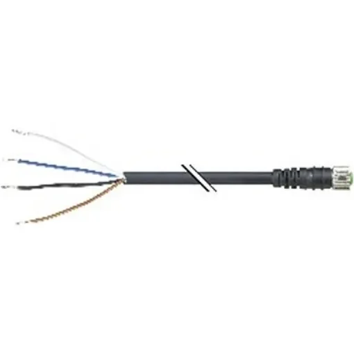 B&R Straight Female 4 way M8 to Unterminated Actuator/Sensor Cable, 20m - X67CA0P20.0100 product image