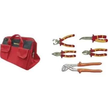 Ega-Master 5 Piece Electrician Set Tool Kit with Bag, VDE Approved - 79060 product image