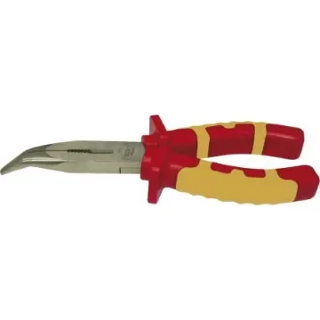 Ega-Master 76593 Pliers, 160 mm Overall, Bent Tip product image