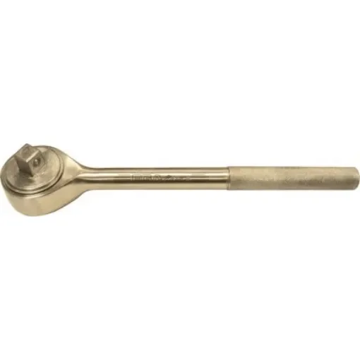 Ega-Master 70375 1/2 in Square Socket Wrench with Metal Handle, 250 mm Overall product image