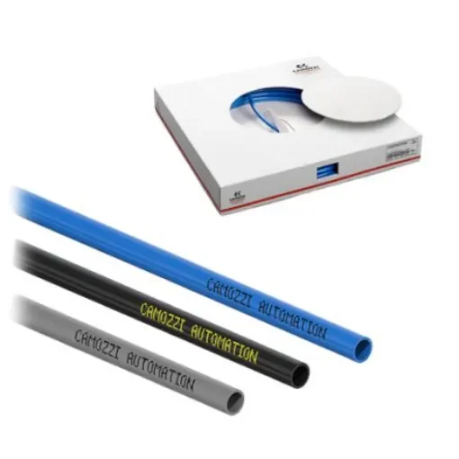 Camozzi Air Hose Grey Polyurethane 12mm x 25m TPU Series, TPU-12/8-0101-B-B25 product image