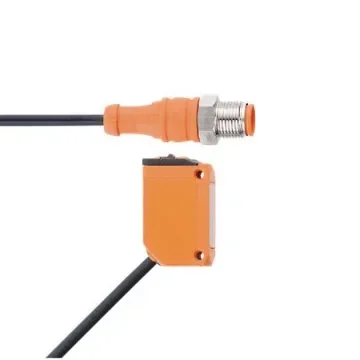 ifm electronic Through Beam Photoelectric Sensor, Rectangular Sensor, 10 m Detection Range - O6E201 product image