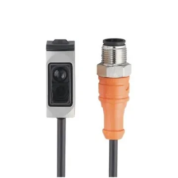 ifm electronic Through Beam Photoelectric Sensor, Rectangular Sensor, 10 m Detection Range - O6S301 product image