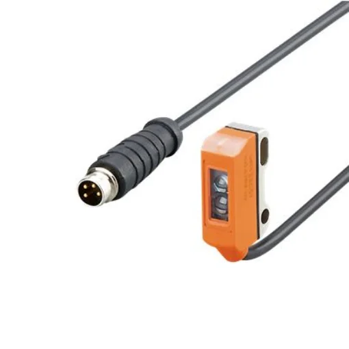 ifm electronic Through Beam Photoelectric Sensor, Rectangular Sensor, 3 m Detection Range - O8E205 product image