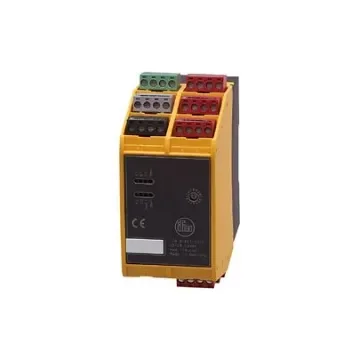 ifm electronic IFM Electronics G 2 Auxiliary Contacts Safety Relay 24V dc 5 Safety Contacts - G1502S product image