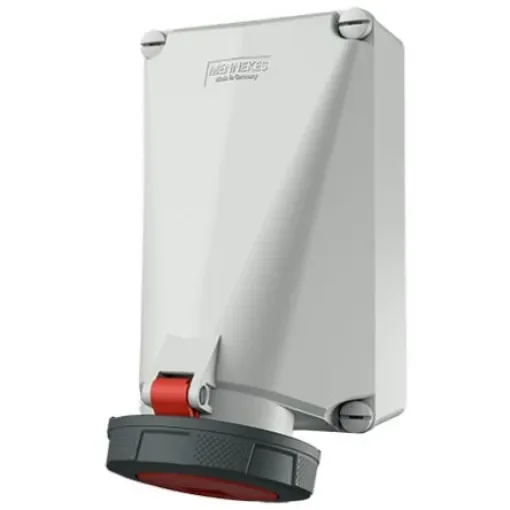 MENNEKES IP67 Industrial Interlock Socket 5P, Earthing Position 6h, 125A, 400 V - 143 product image