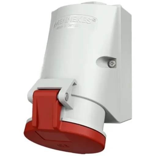 MENNEKES IP44 Industrial Interlock Socket 5P, Earthing Position 6h, 32A, 400 V - 1557 product image