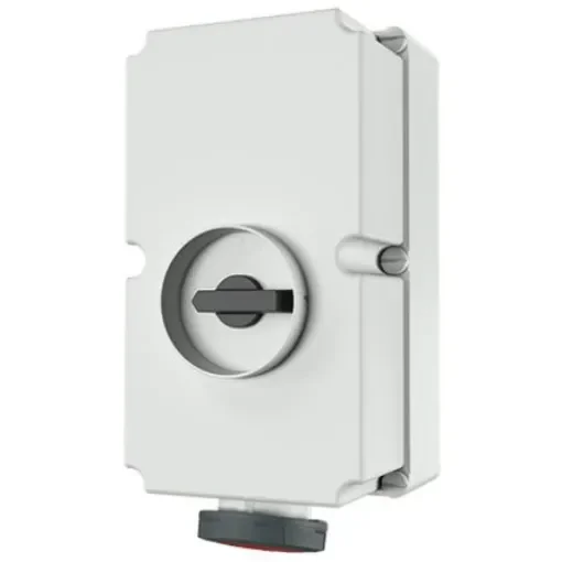 MENNEKES Switchable IP67 Industrial Interlock 5P, Earthing Position 6h, 125A, 400 V - 5692A product image
